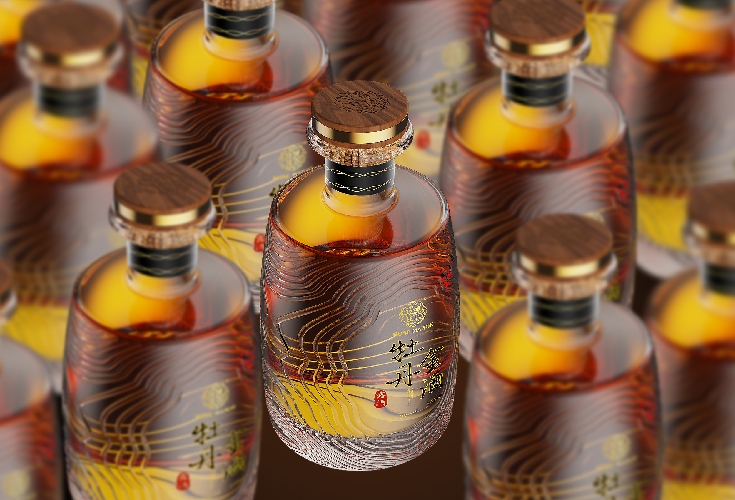 Alcohol，Wine packaging，Baijiu，packing，packing design，Liquor packaging，