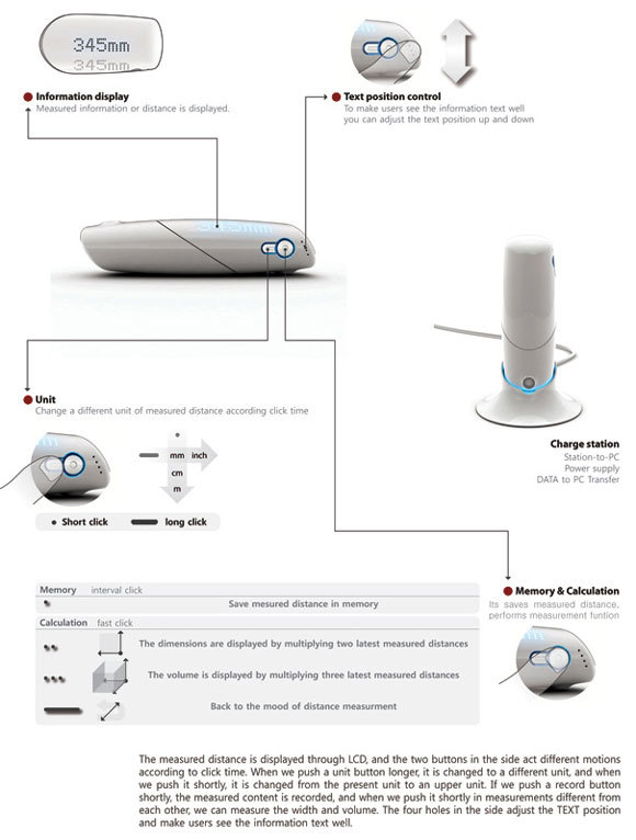 Digital product design，industrial design，Mapping instrument，Small test tools，Tool design，