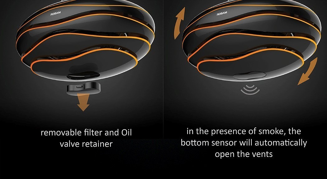 intelligence，Smoke lampblack machine，industrial design，Home appliance design，conceptual design，