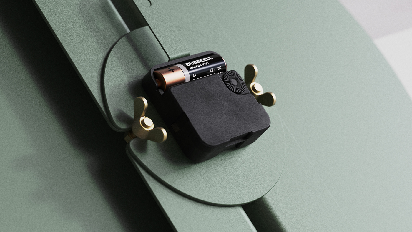 Clock，suspension，crevice，