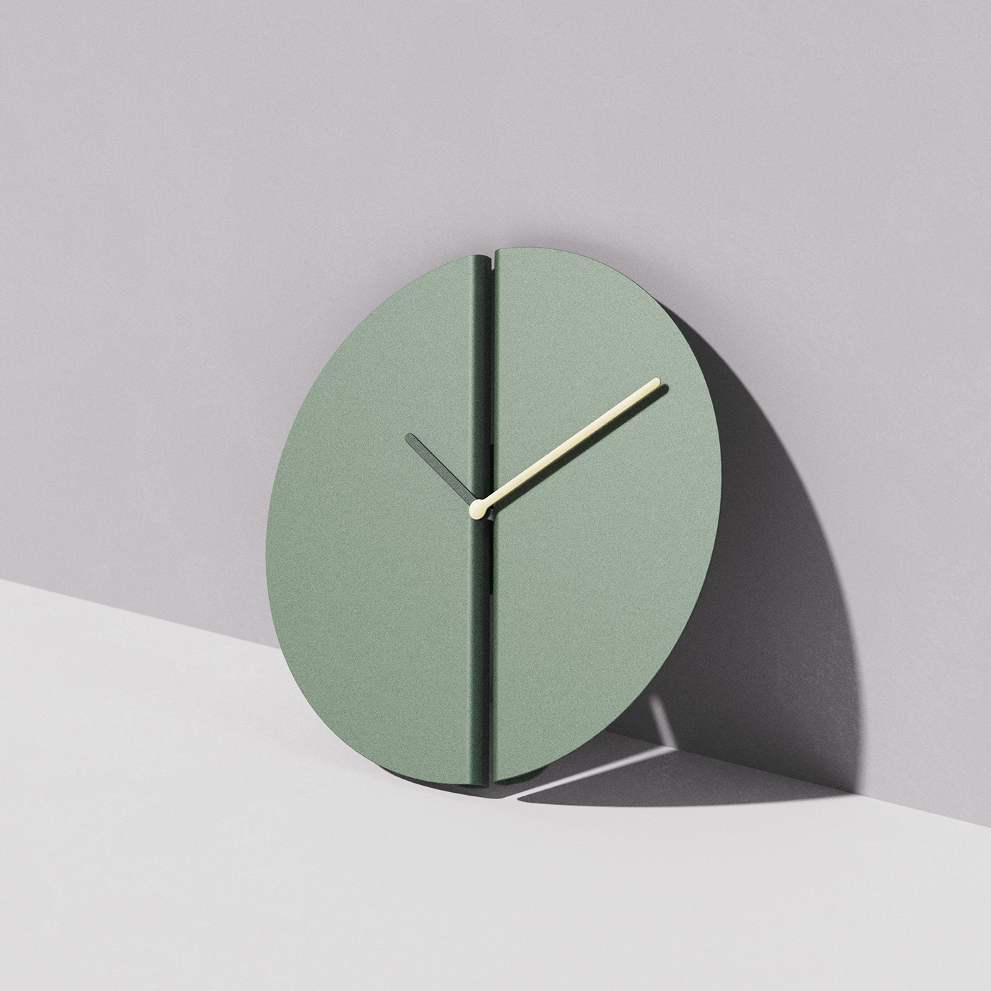 Clock，suspension，crevice，
