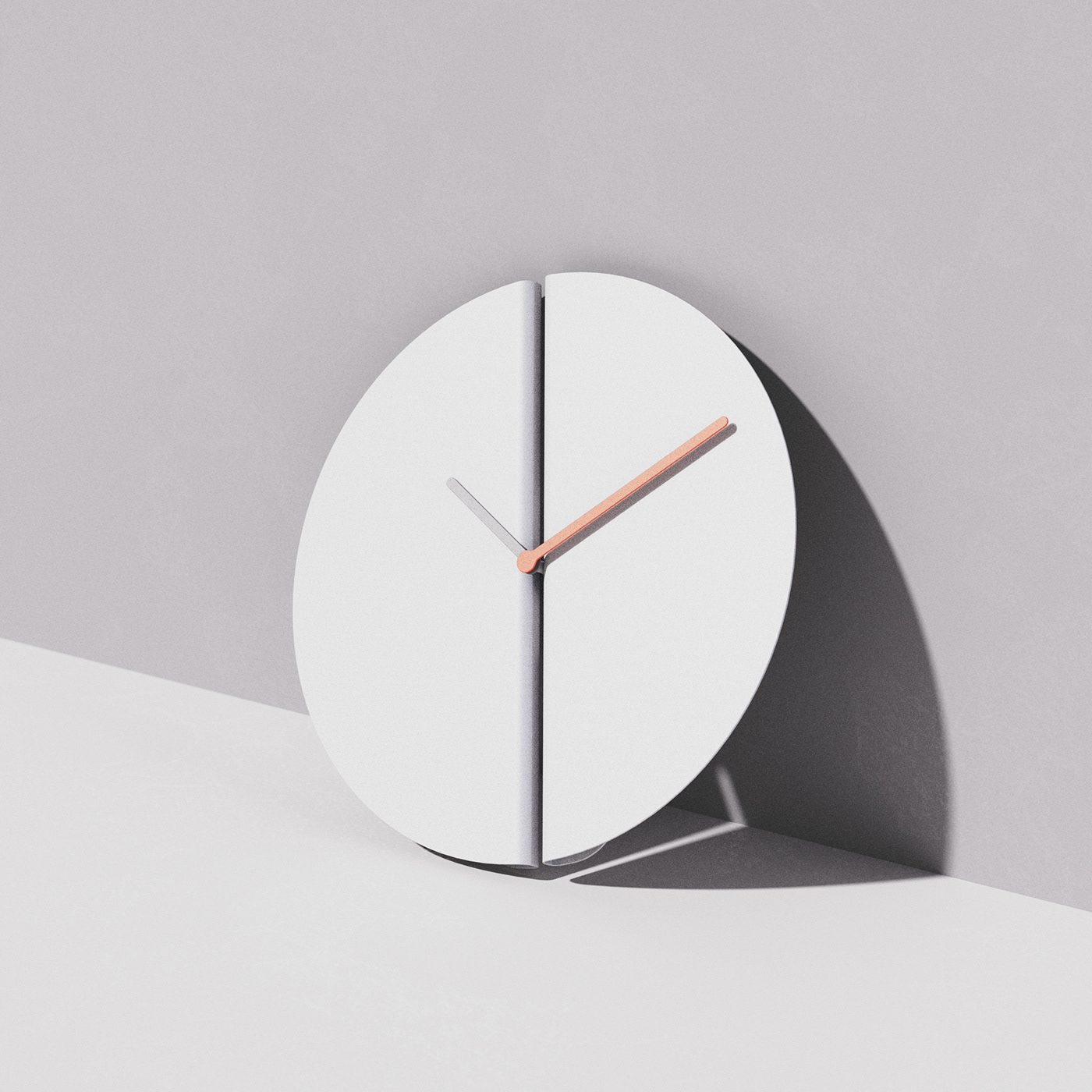 Clock，suspension，crevice，