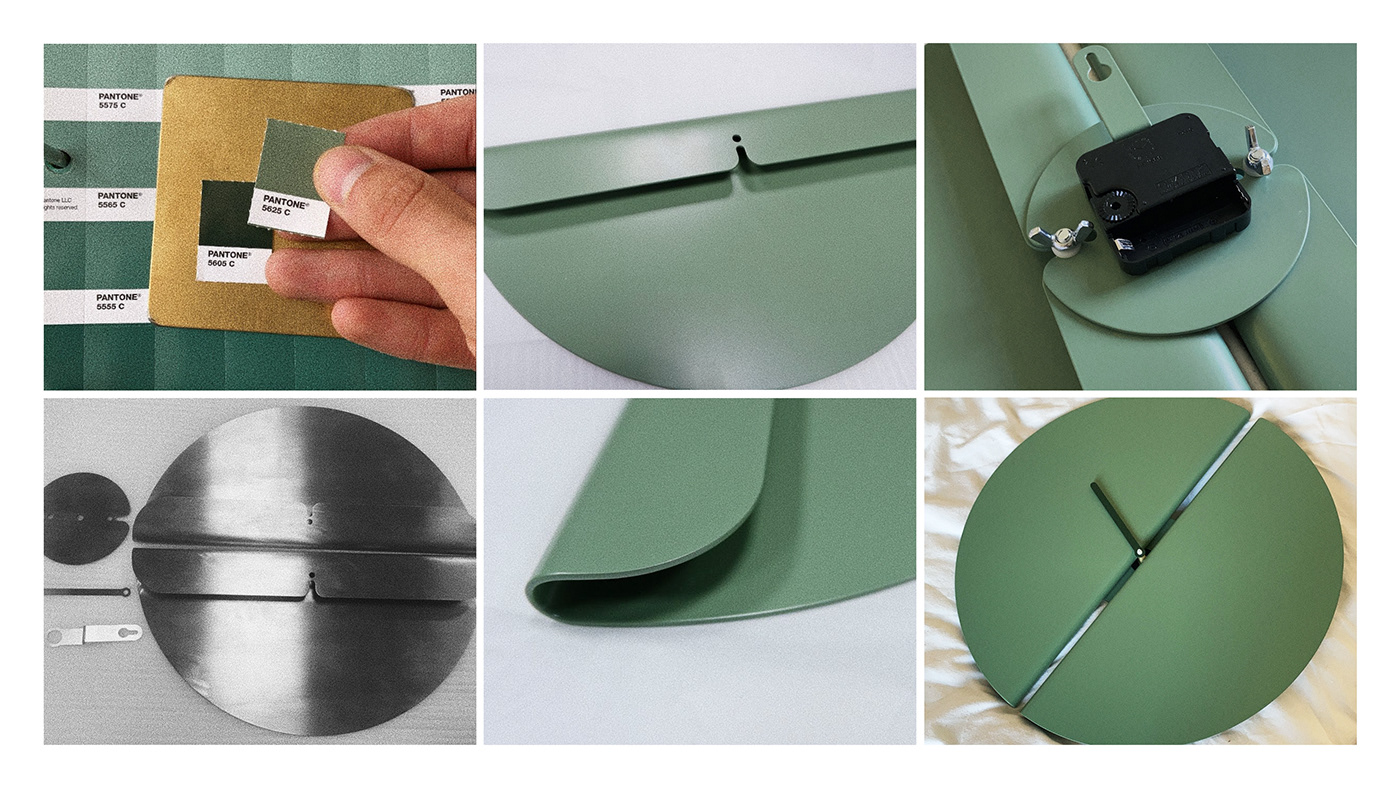 Clock，suspension，crevice，