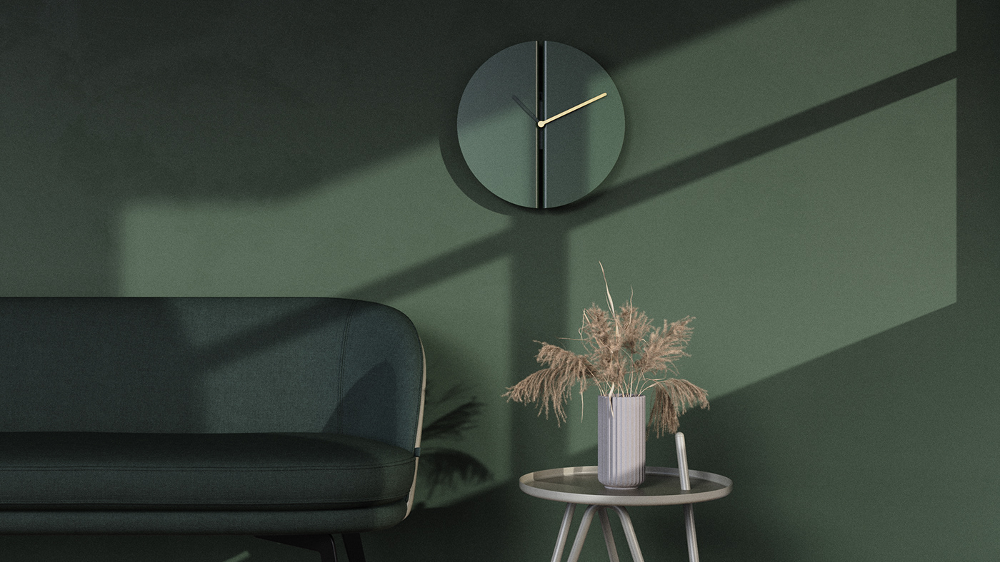 Clock，suspension，crevice，