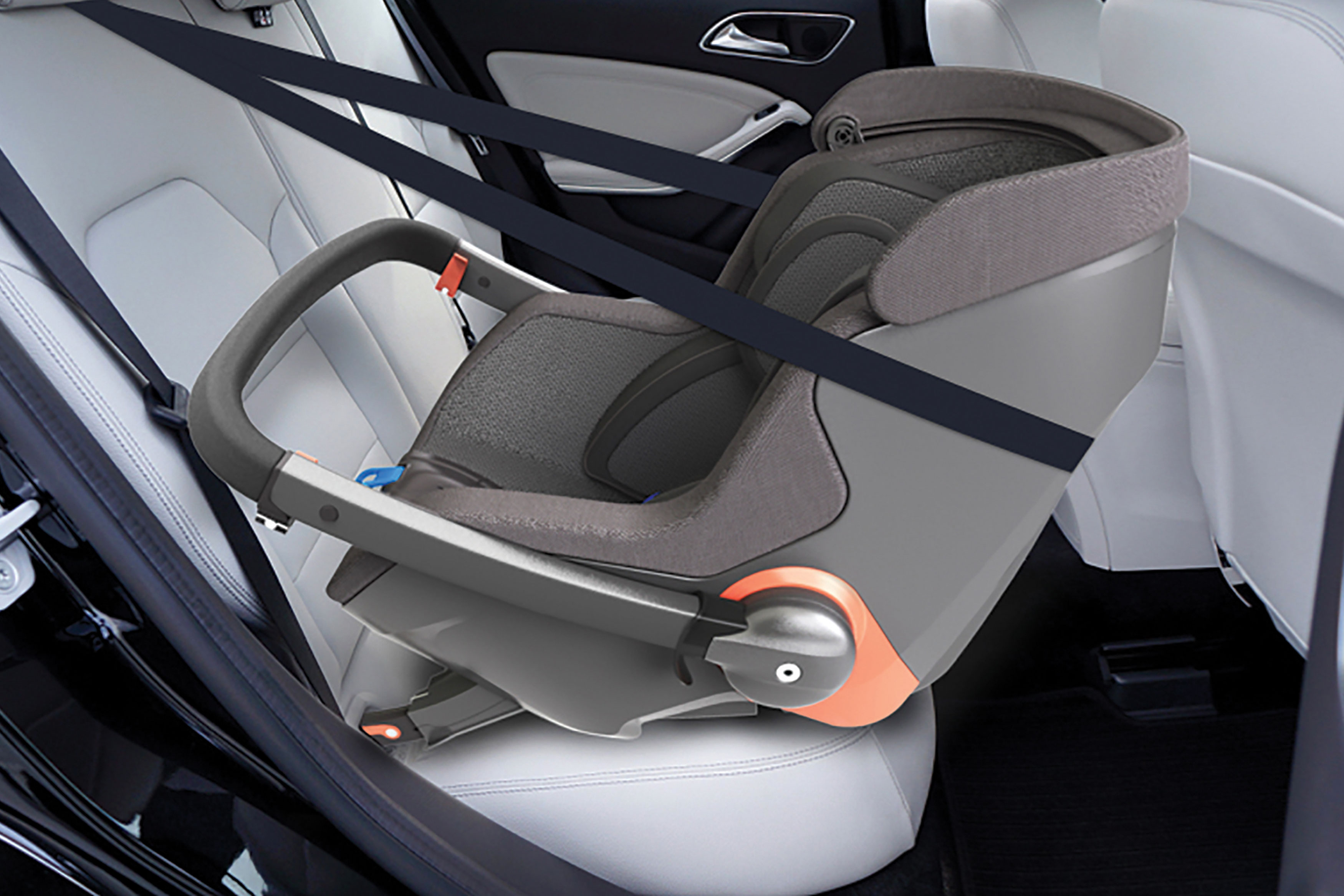 Smart Infant Carrier，2020 red dot design concept award，Baby safety seat，Baby stroller，