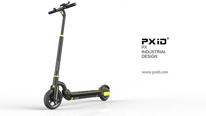 pxid，品向工业设计，滑板车设计，体感车设计，老年代步工具设计，电动扭扭车设计，