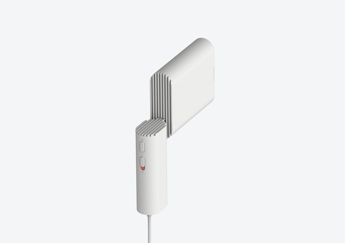 Portable，Foldable，hair drier，industrial design，Small household appliance design，