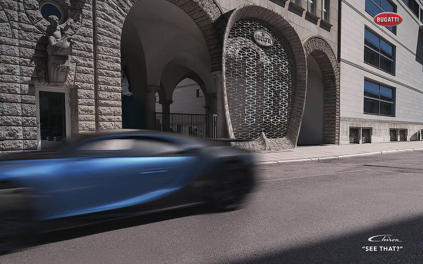 Sports car，cgi，Bugatti Chiron，ps，