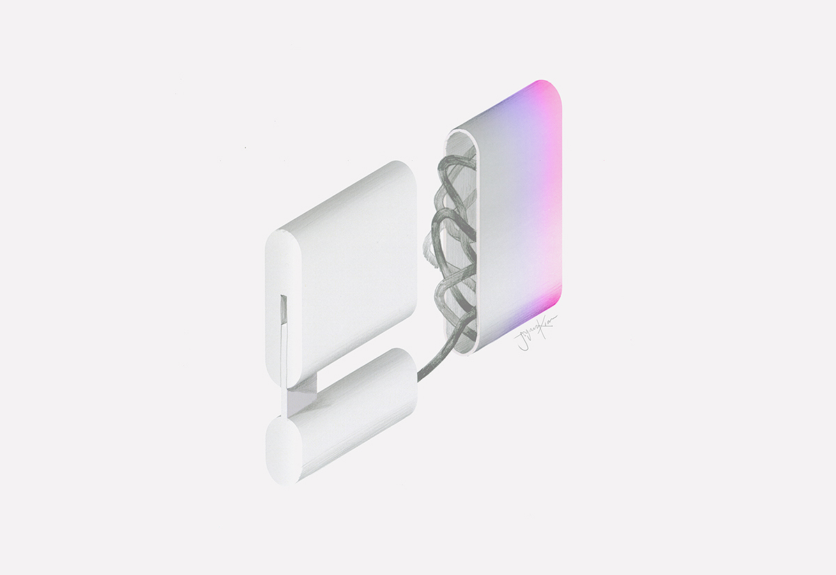 Portable，Foldable，hair drier，industrial design，Small household appliance design，