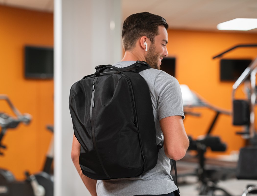 knapsack，Draw bar box，black，Guard against theft，waterproof，