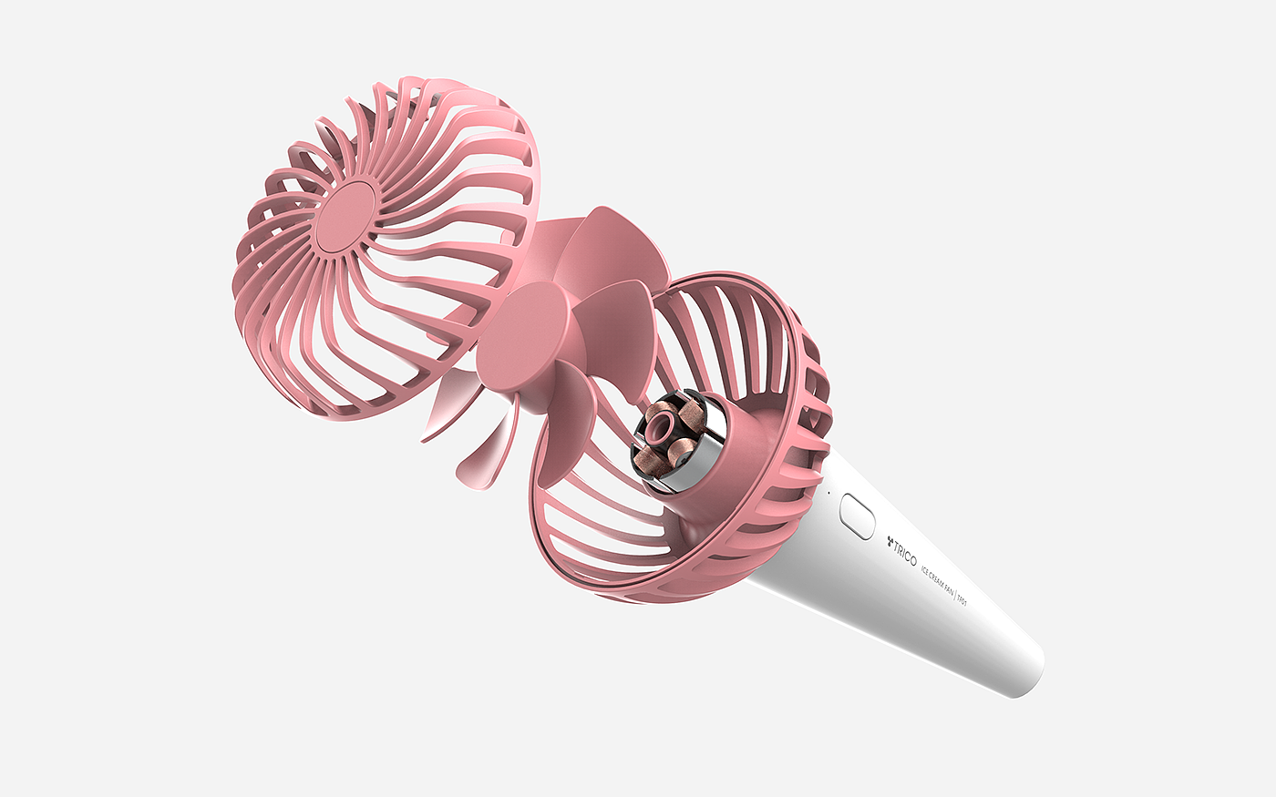 Fan，Handheld，ice cream，lovely，