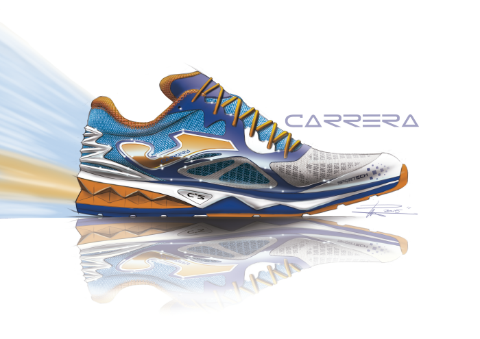 sneakers，Running shoe design，industrial design，Sports product design，conceptual design，Concept manuscript，