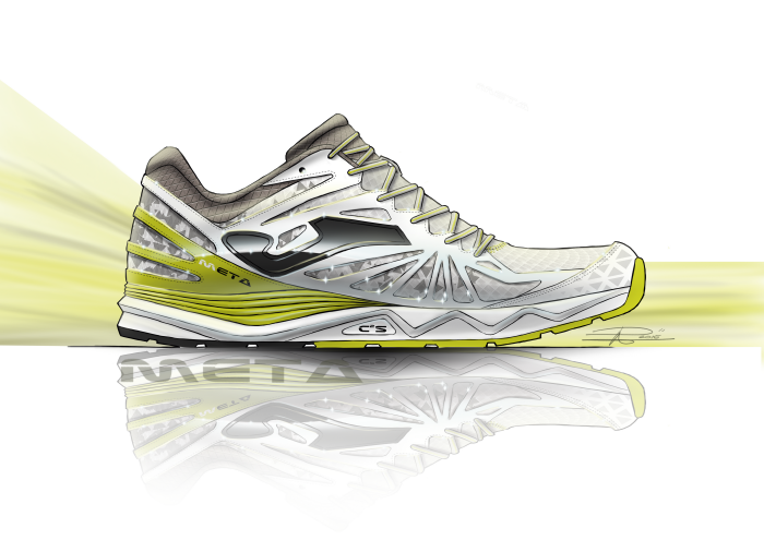 sneakers，Running shoe design，industrial design，Sports product design，conceptual design，Concept manuscript，
