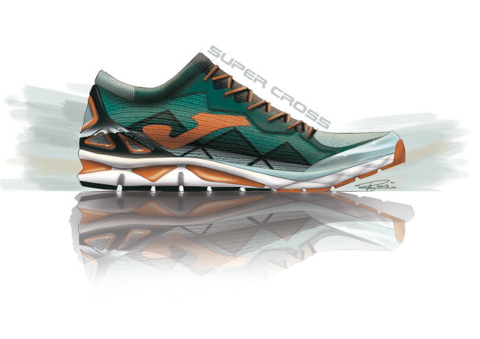 sneakers，Running shoe design，industrial design，Sports product design，conceptual design，Concept manuscript，