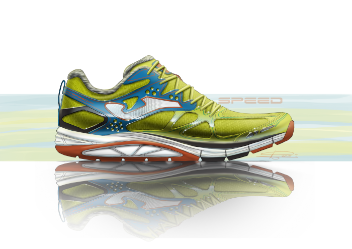 sneakers，Running shoe design，industrial design，Sports product design，conceptual design，Concept manuscript，