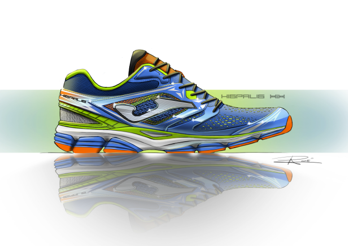 sneakers，Running shoe design，industrial design，Sports product design，conceptual design，Concept manuscript，