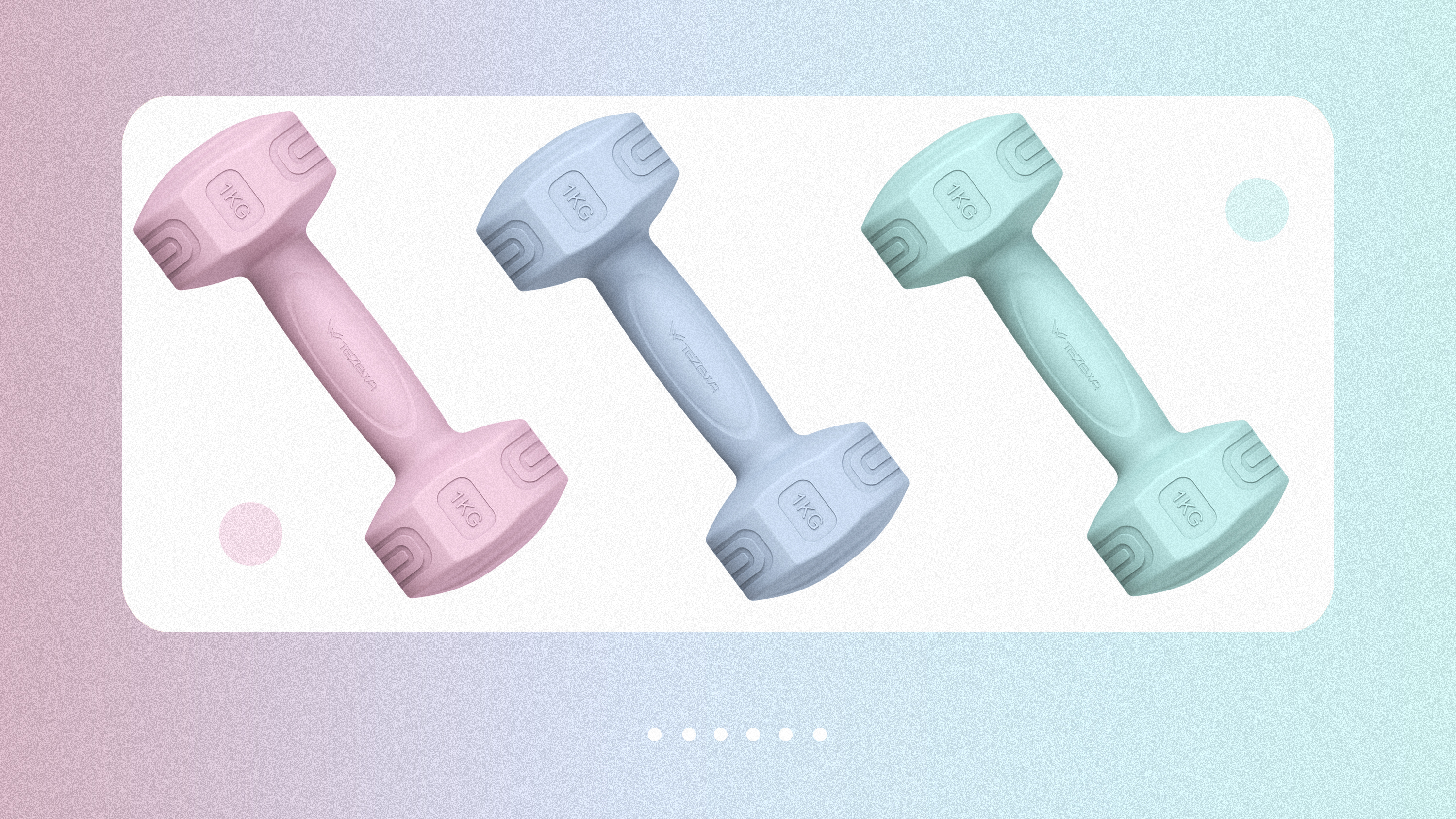Lady dumbbell，Fitness Equipment，motion，female sex，