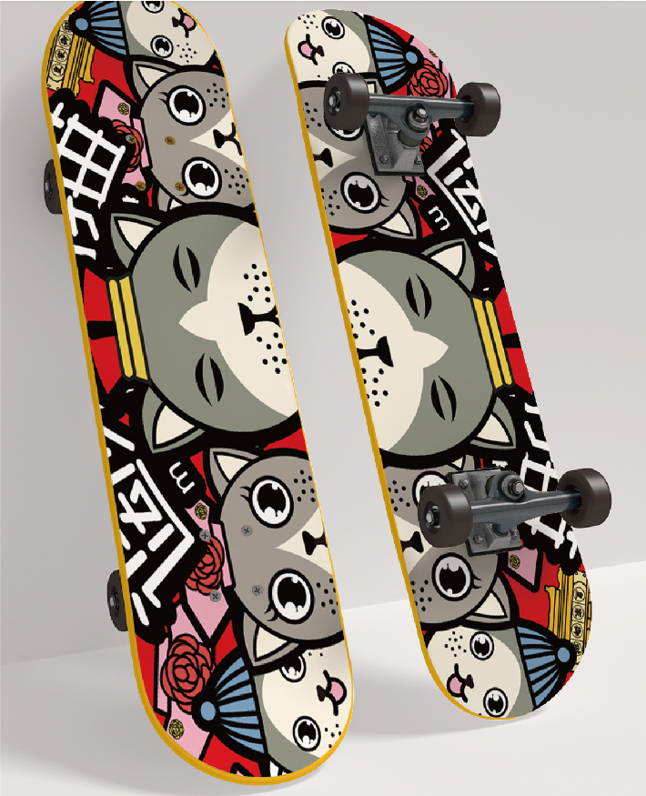 Design of IP cartoon mascot of "meet the Royal cat"，