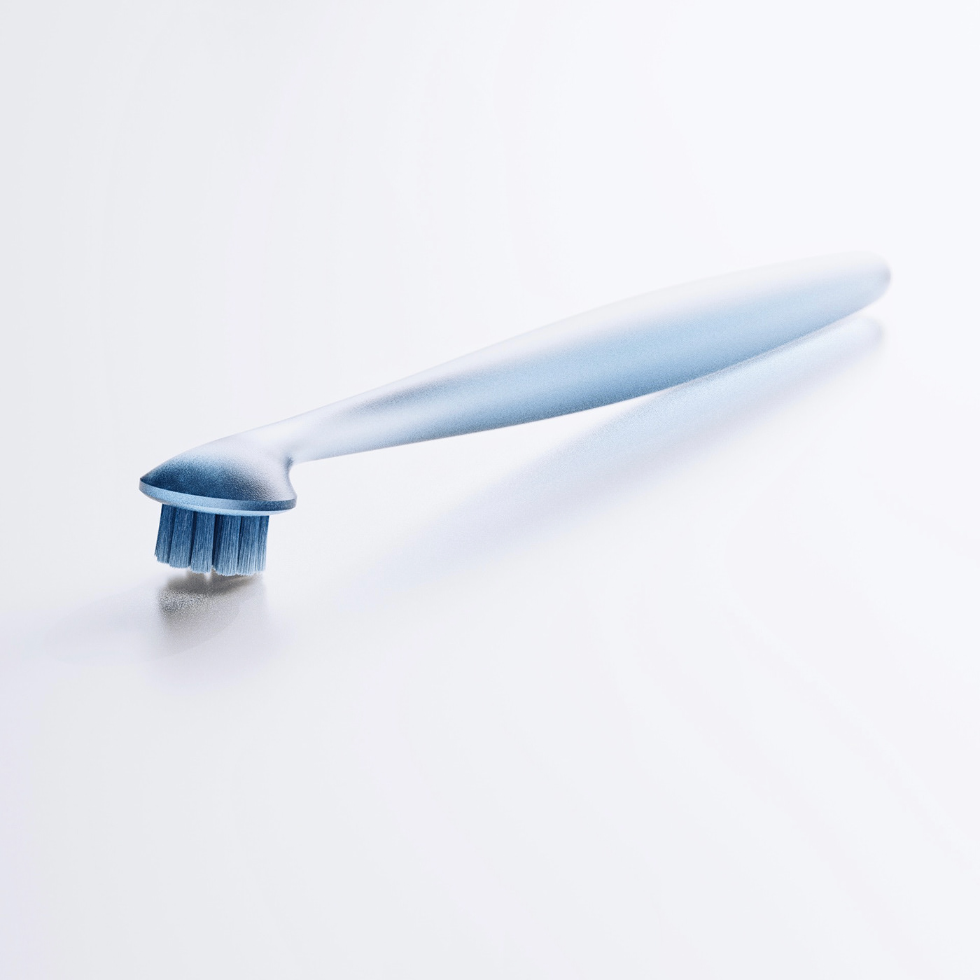 toothbrush，grace，Gradual change，Frosting，transparent，