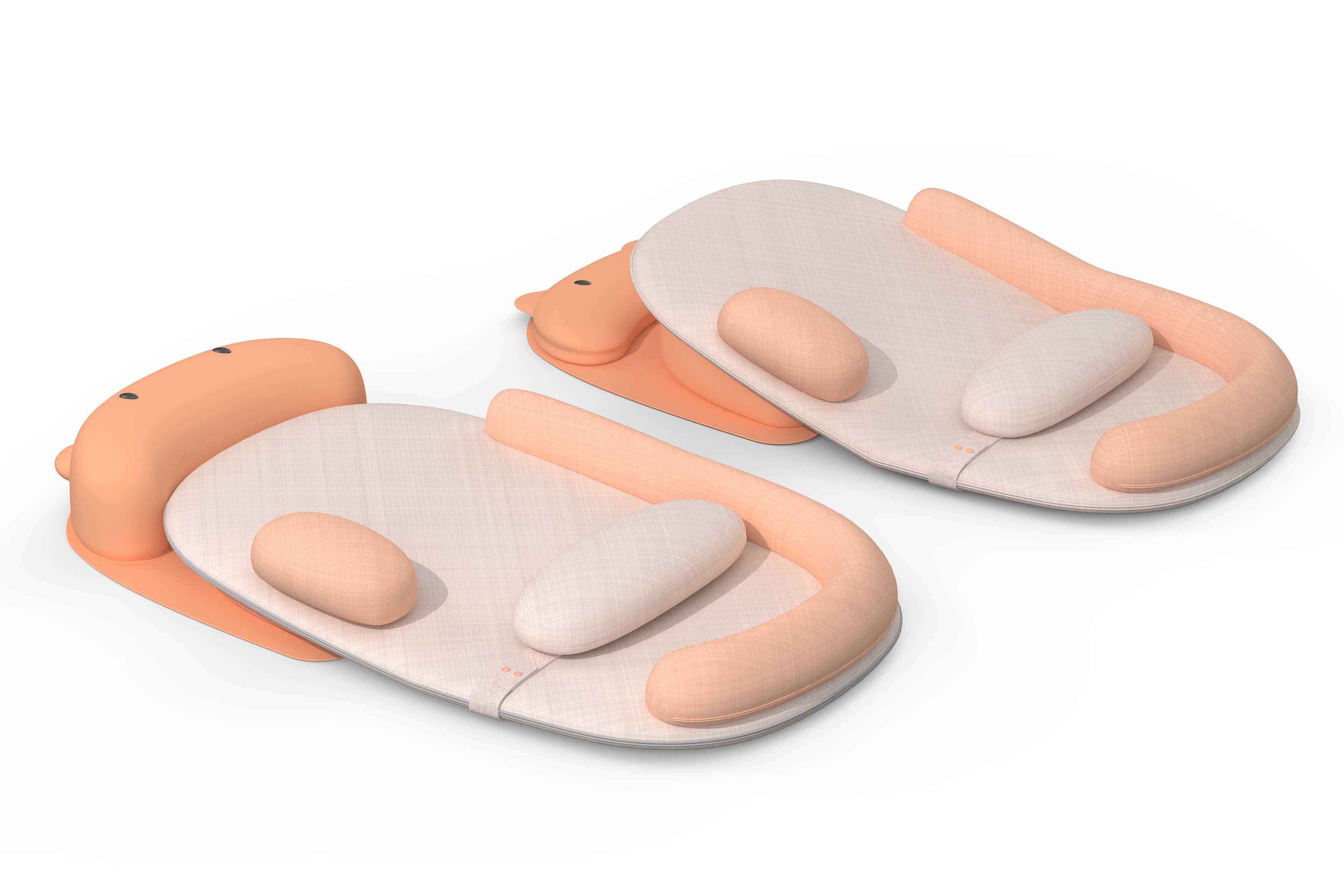 Anti-Vomiting Pillow，Baby anti vomiting pillow，Maternal and infant products，2020 red dot design concept award，