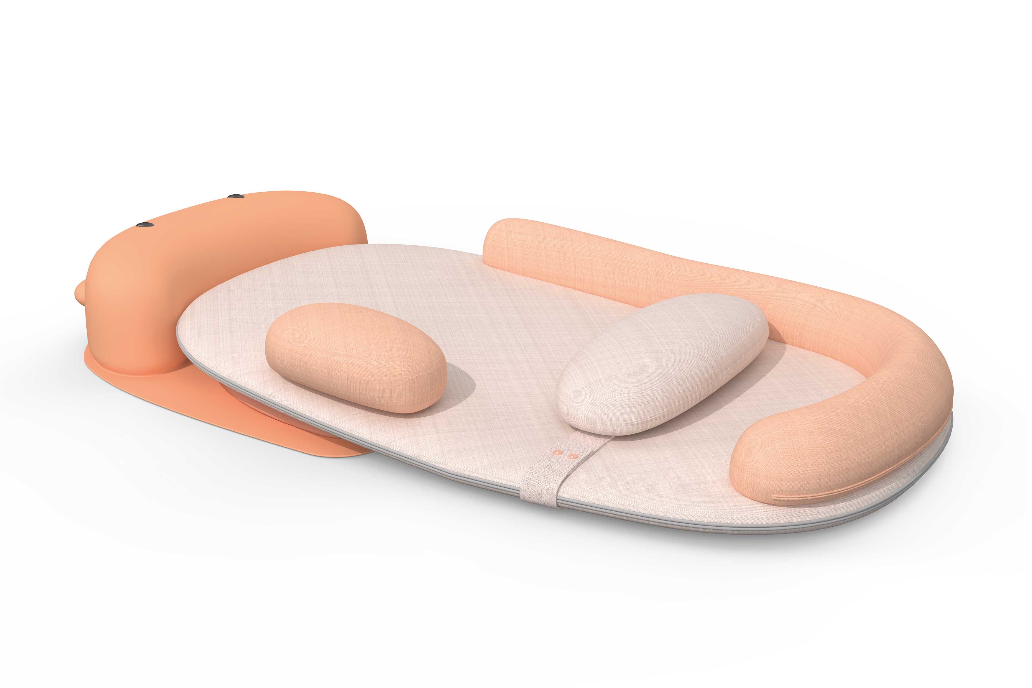 Anti-Vomiting Pillow，Baby anti vomiting pillow，Maternal and infant products，2020 red dot design concept award，
