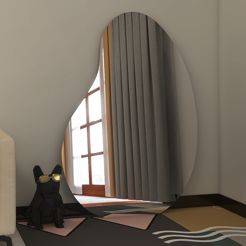 mirror，Full-length mirror，Floor mirror，Whole body mirror，Furniture collocation，