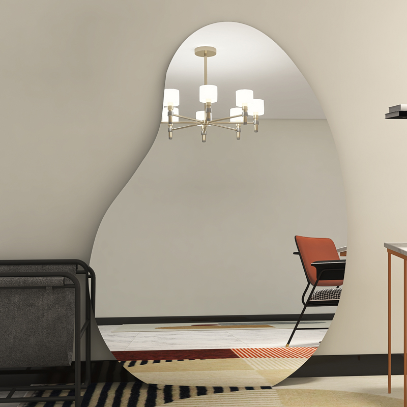mirror，Full-length mirror，Floor mirror，Whole body mirror，Furniture collocation，