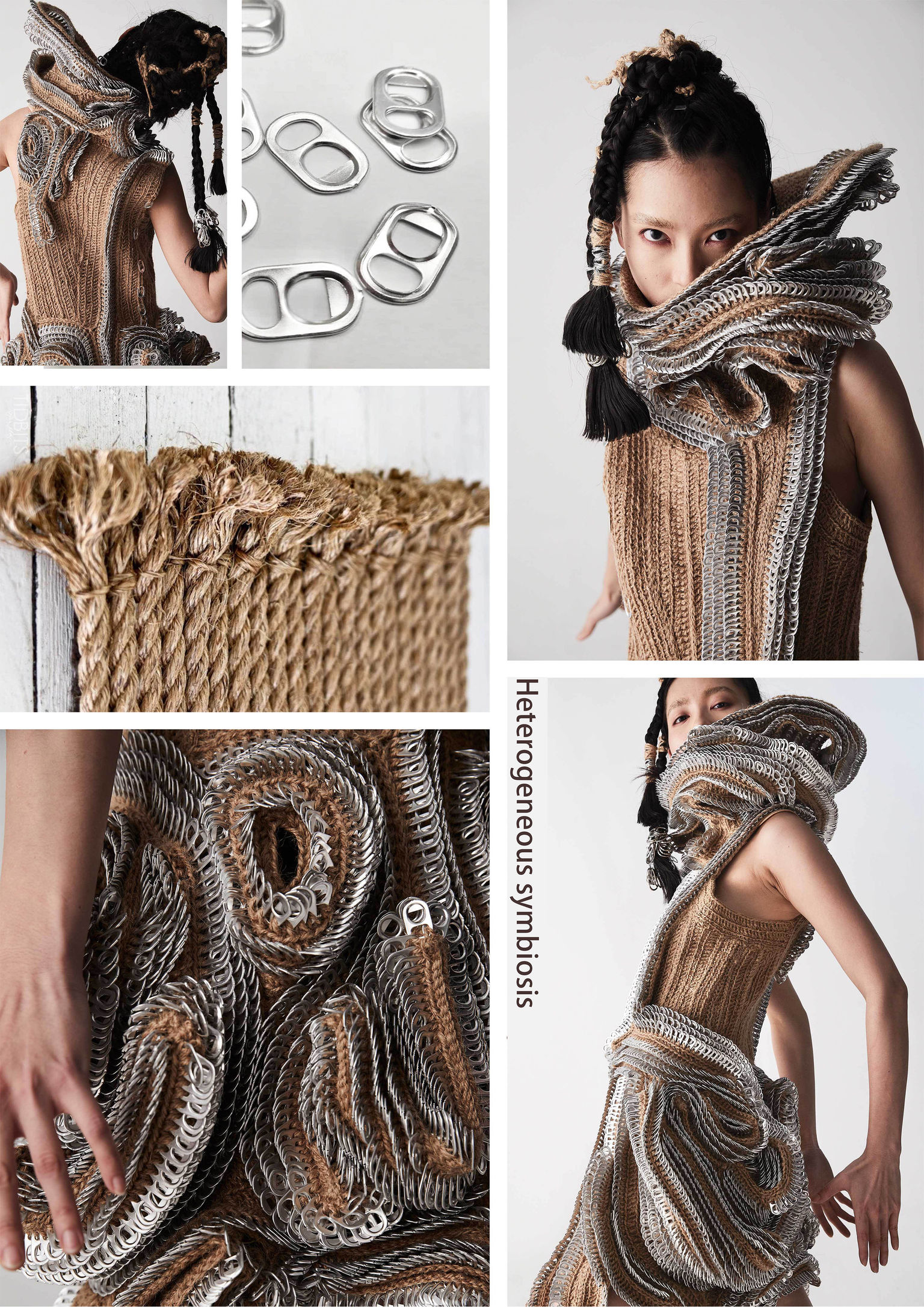 Conceptual fashion design，environment protection，2020 red dot design concept award，Recyclable materials，