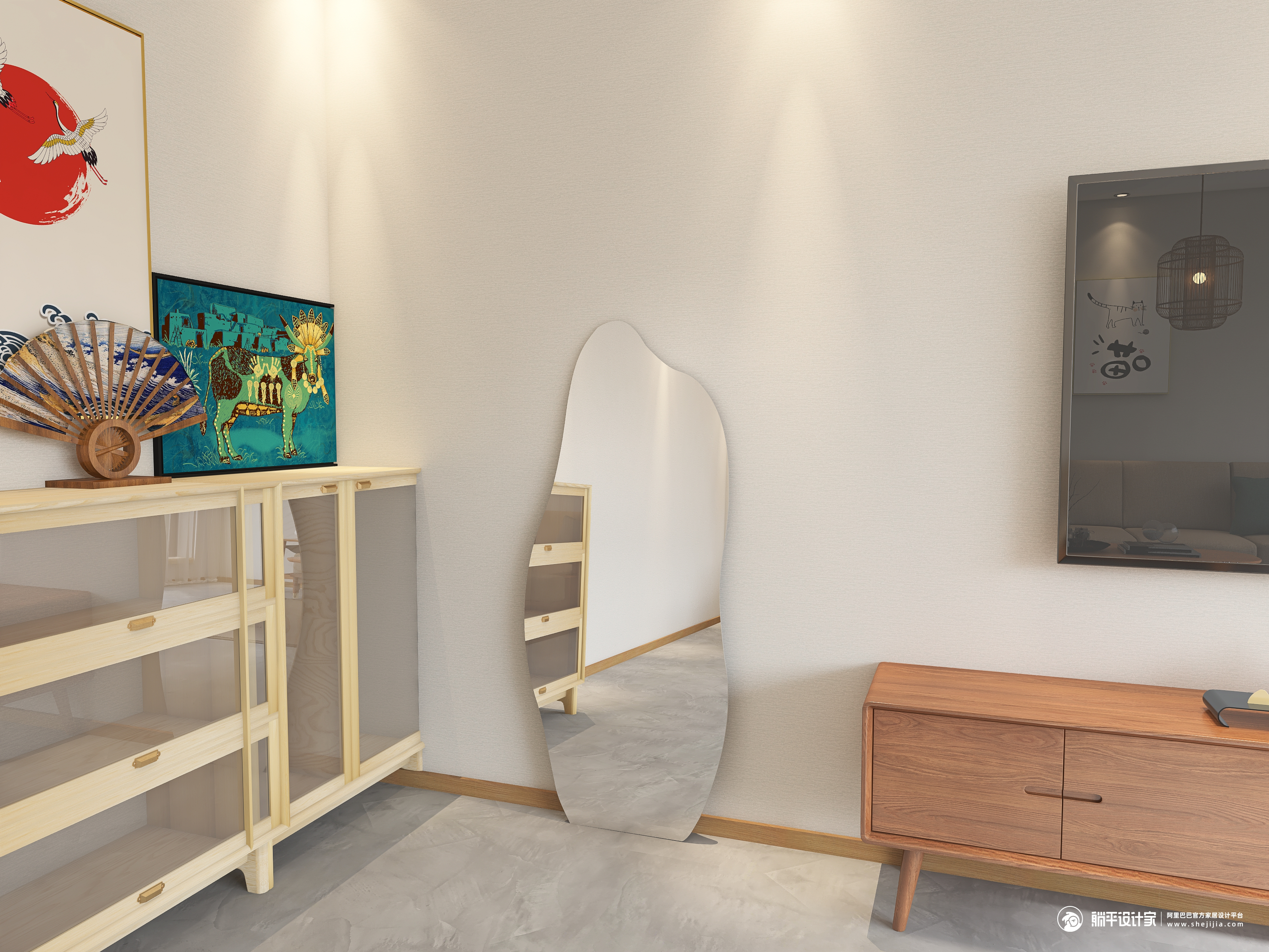 mirror，furniture，Full-length mirror，Floor mirror，Whole body mirror，