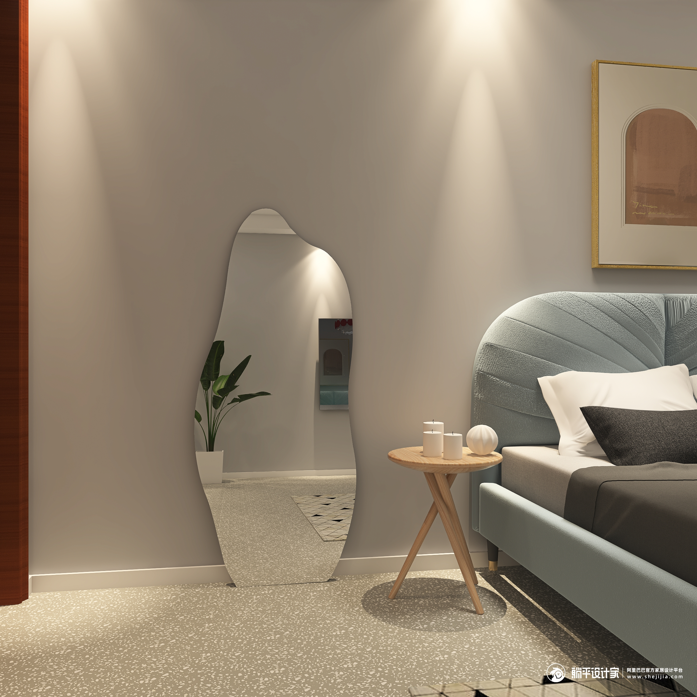 mirror，furniture，Full-length mirror，Floor mirror，Whole body mirror，