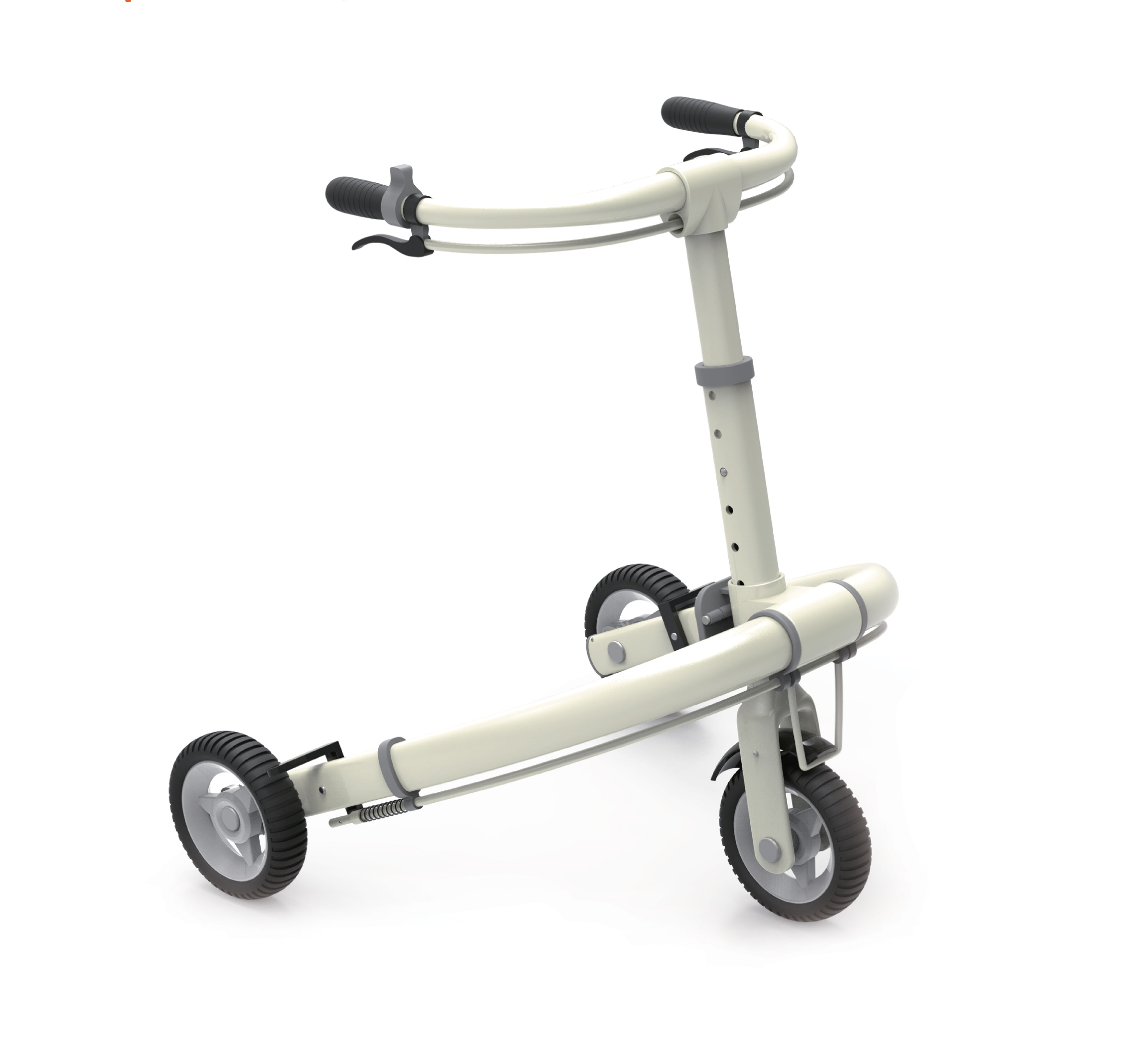 Three wheeled stair Walker，Medical equipment，Walking aid，2020 red dot design concept award，