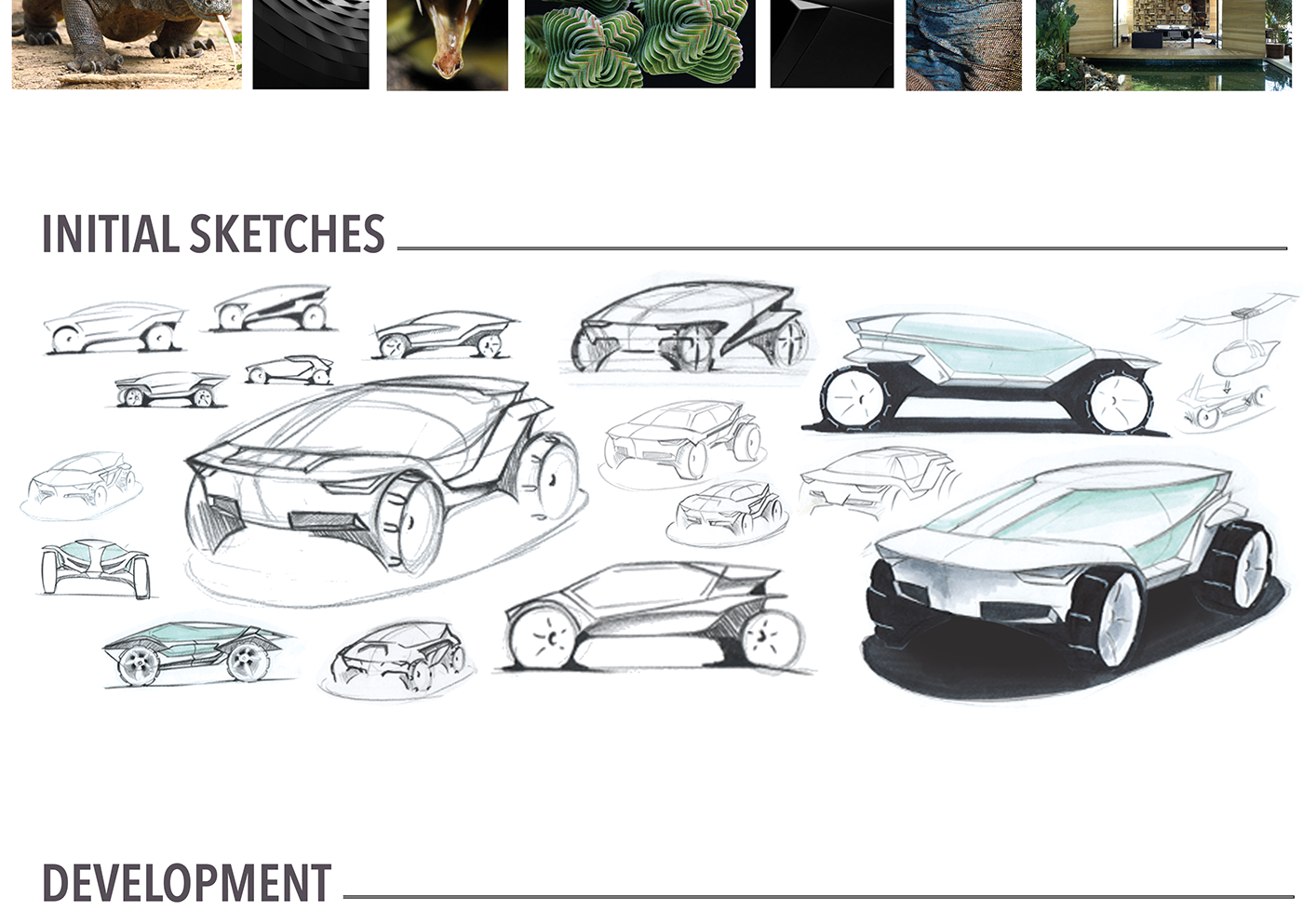 inspiration，conceptual design，industrial design，Automobile design，Vehicle design，sample reels，