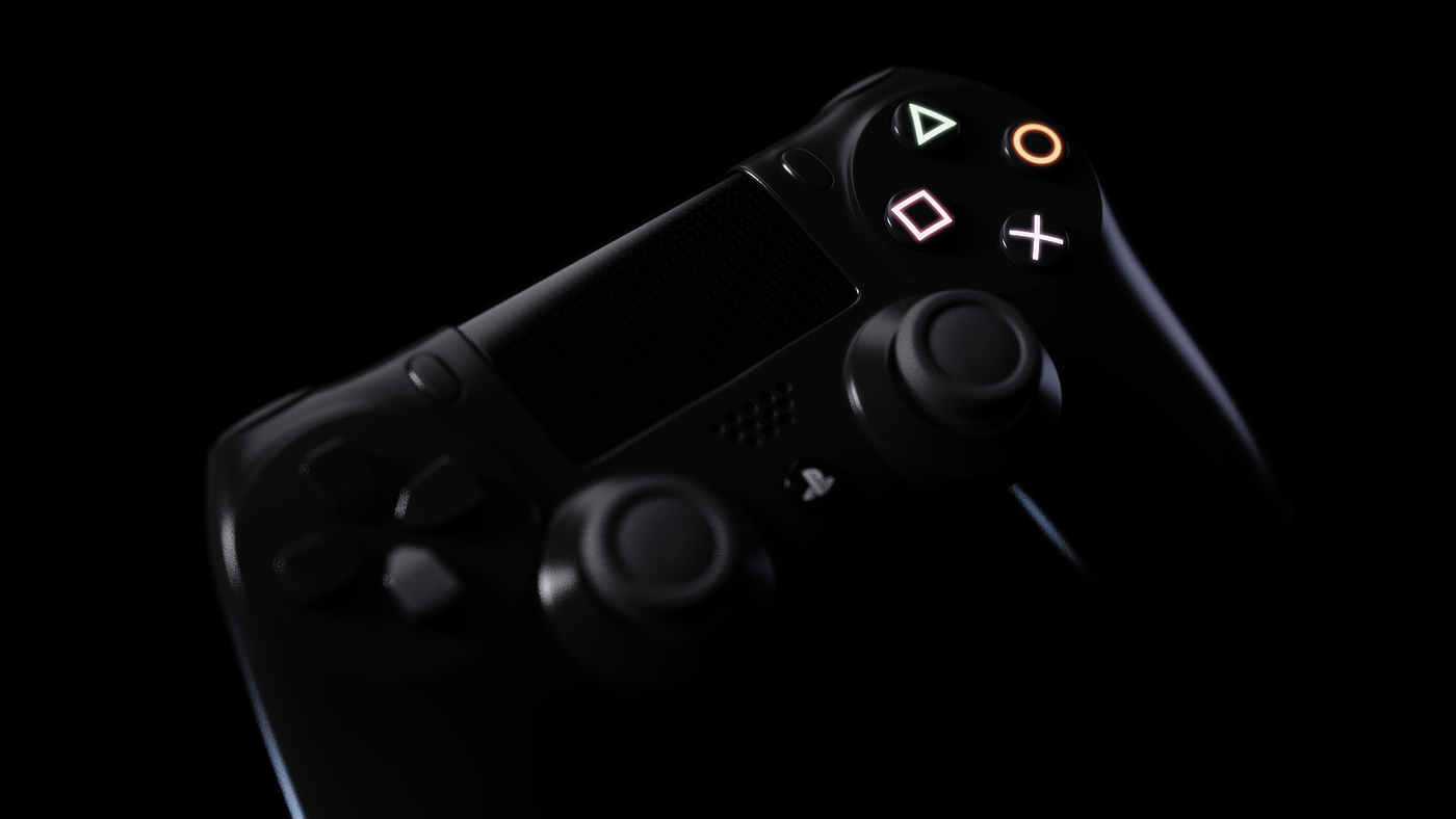 keyshot9，dualshock，Handle rendering，Product rendering，