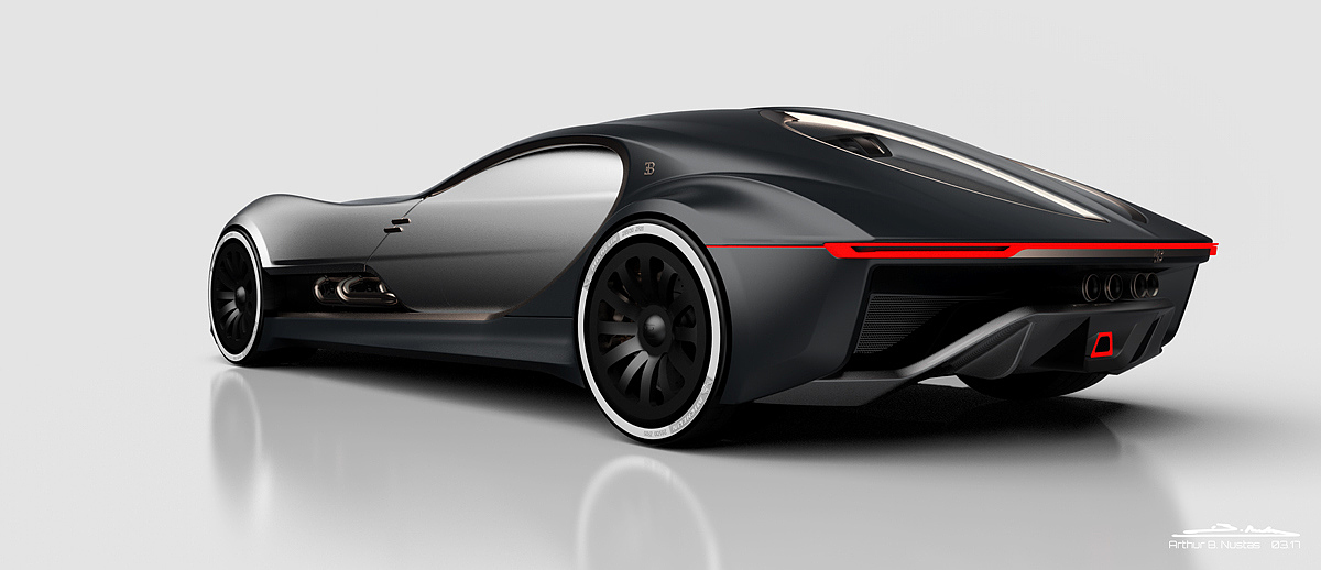 Automobile design，Bugatti automobile，conceptual design，industrial design，Vehicle design，