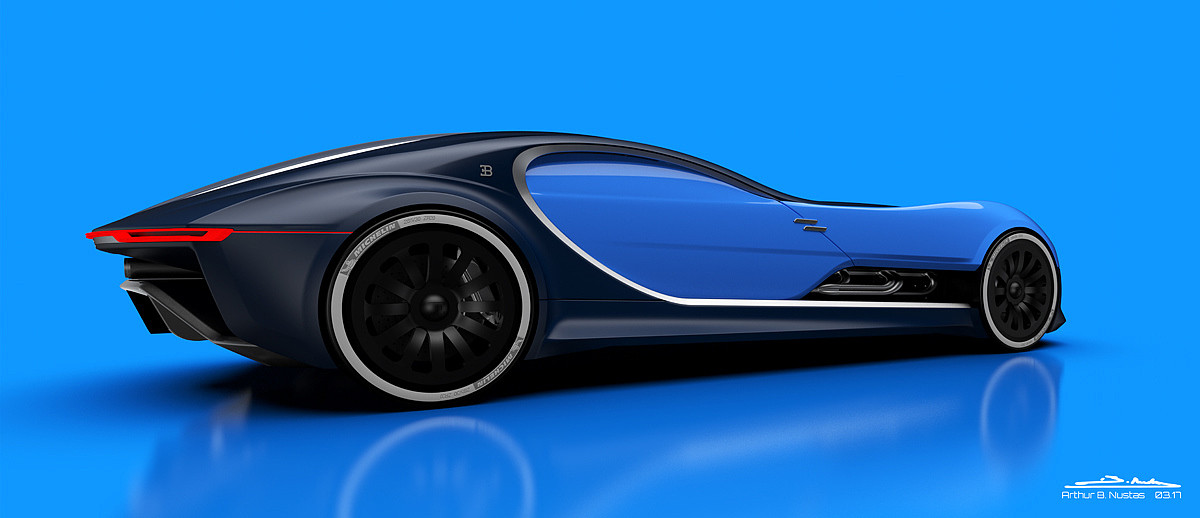 Automobile design，Bugatti automobile，conceptual design，industrial design，Vehicle design，