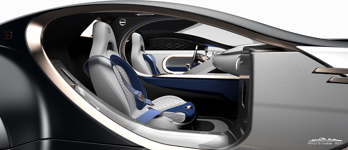 Automobile design，Bugatti automobile，conceptual design，industrial design，Vehicle design，