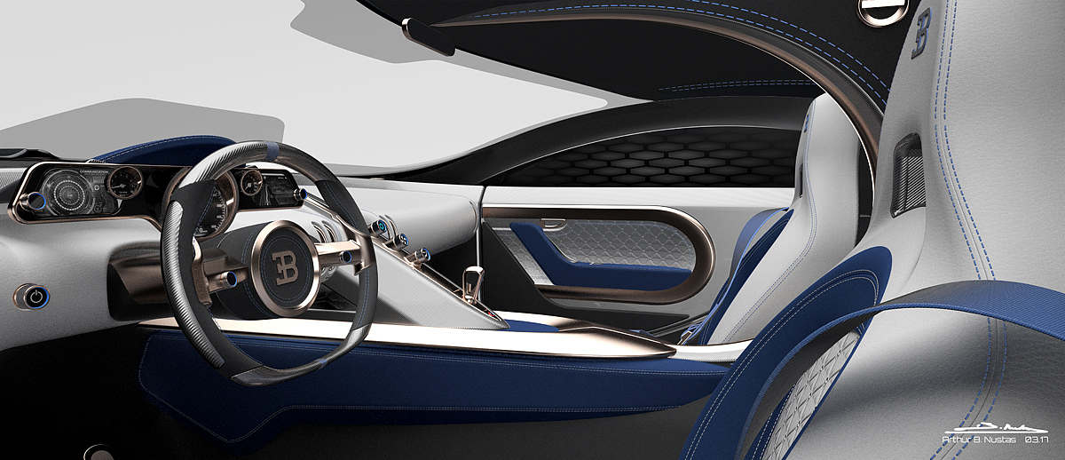 Automobile design，Bugatti automobile，conceptual design，industrial design，Vehicle design，