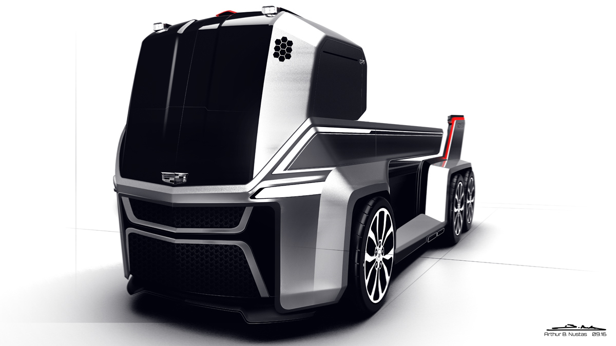 Cadillac，Truck modeling design，industrial design，Automobile design，