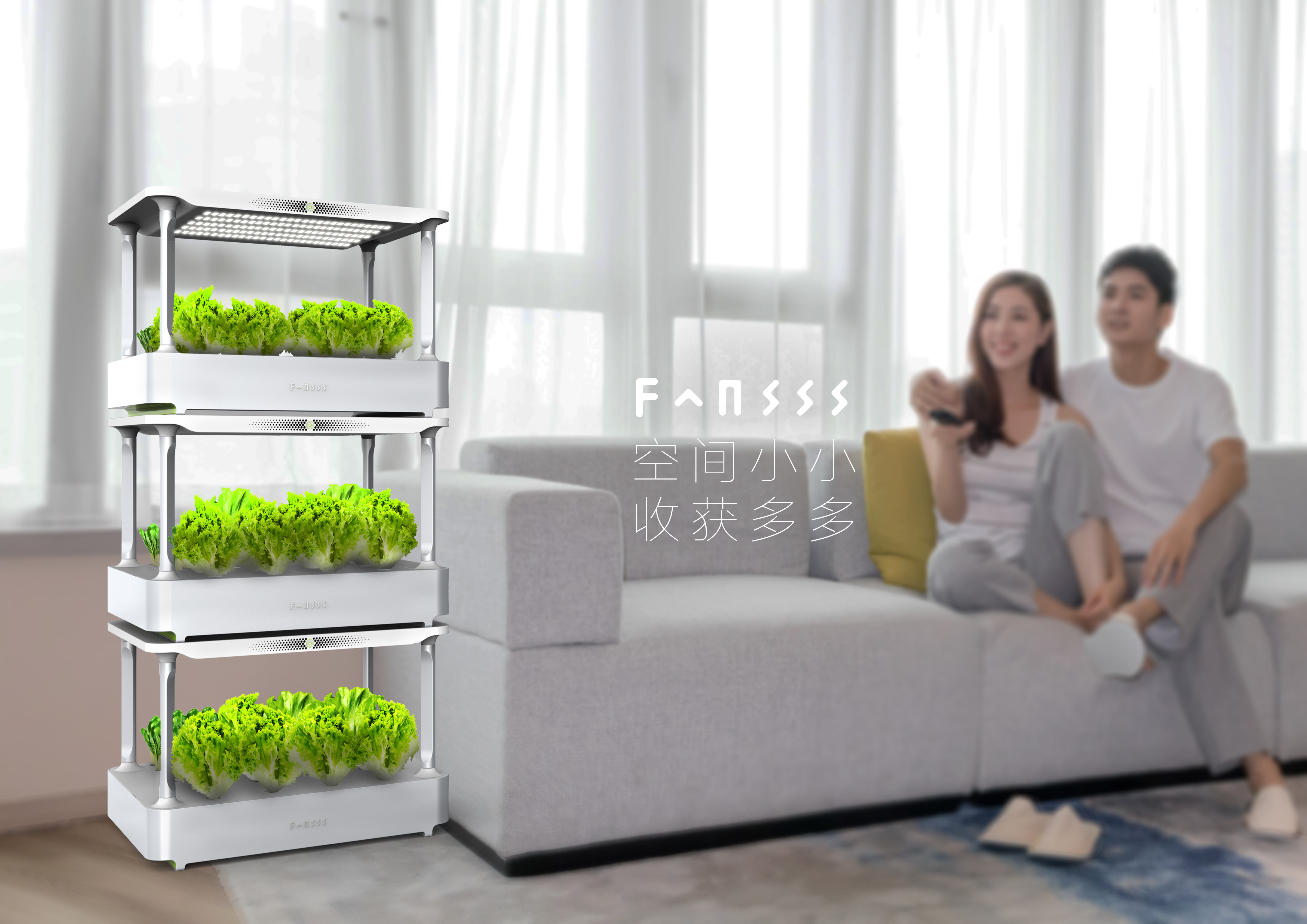 Vegetable planting, soilless cultivation, new household appliances，