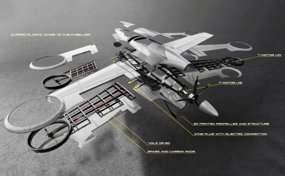 Four wing UAV，conceptual design，industrial design，Aerodynamics，
