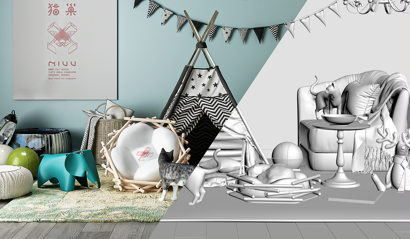 Kitty，cat，Cat nest，Cat nest，Mi you，Pet Supplies & Pet，Pets，Pet nest，