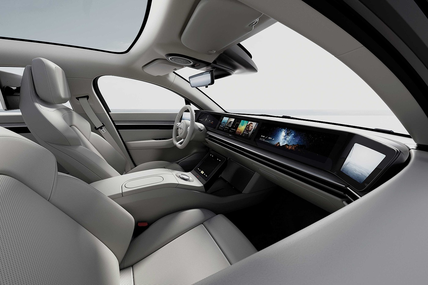 2020 red dot design concept award，VISION-S Prototype，sensor，sony，electric vehicle，