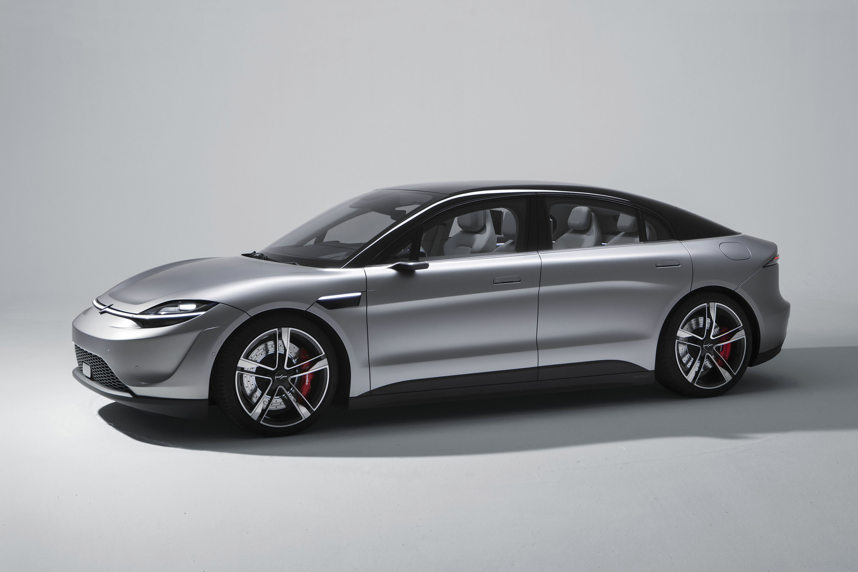 2020 red dot design concept award，VISION-S Prototype，sensor，sony，electric vehicle，
