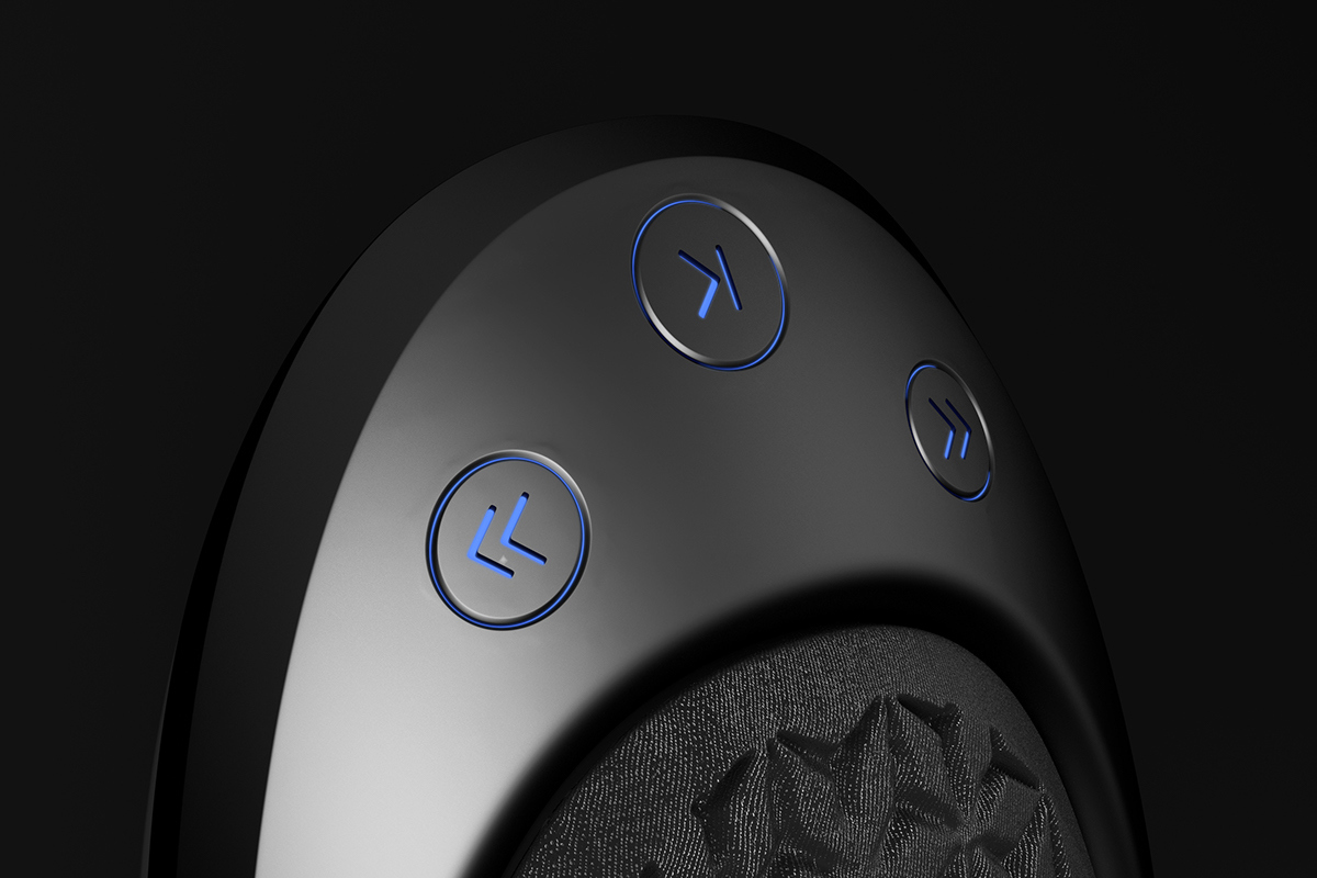 UFO modeling，Speaker design，industrial design，Home digital product design，