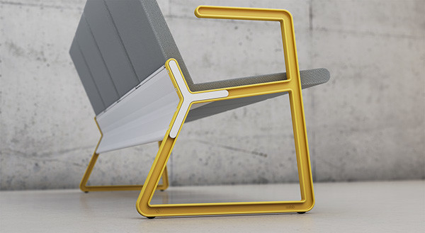 Public seat，Modular design，industrial design，product design，Creative design，