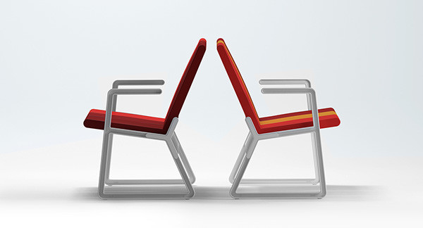 Public seat，Modular design，industrial design，product design，Creative design，
