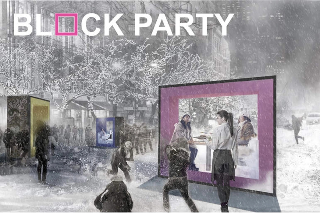 restaurant，quarantine，outdoor，severe winter，