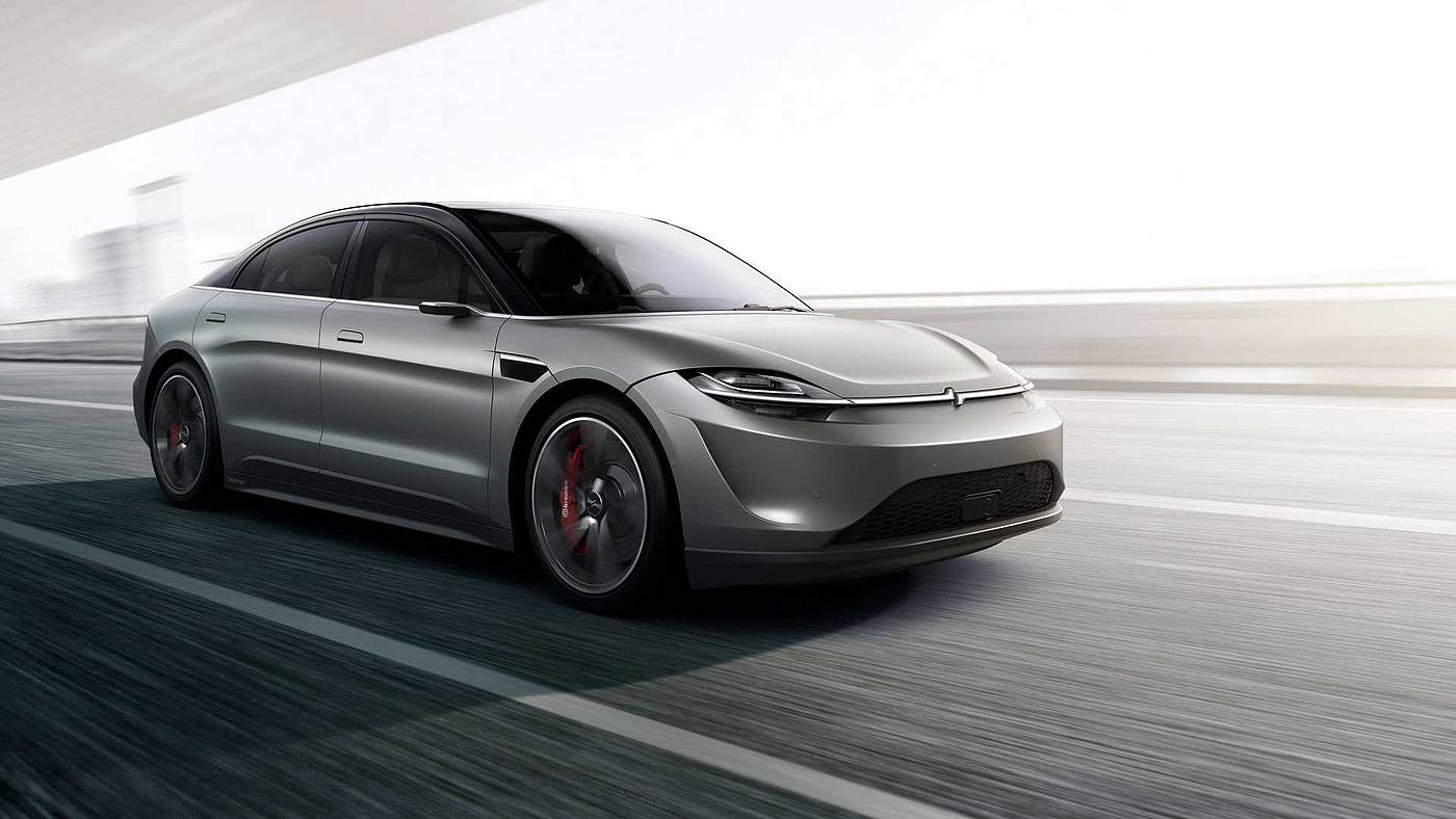 2020 red dot design concept award，VISION-S Prototype，sensor，sony，electric vehicle，