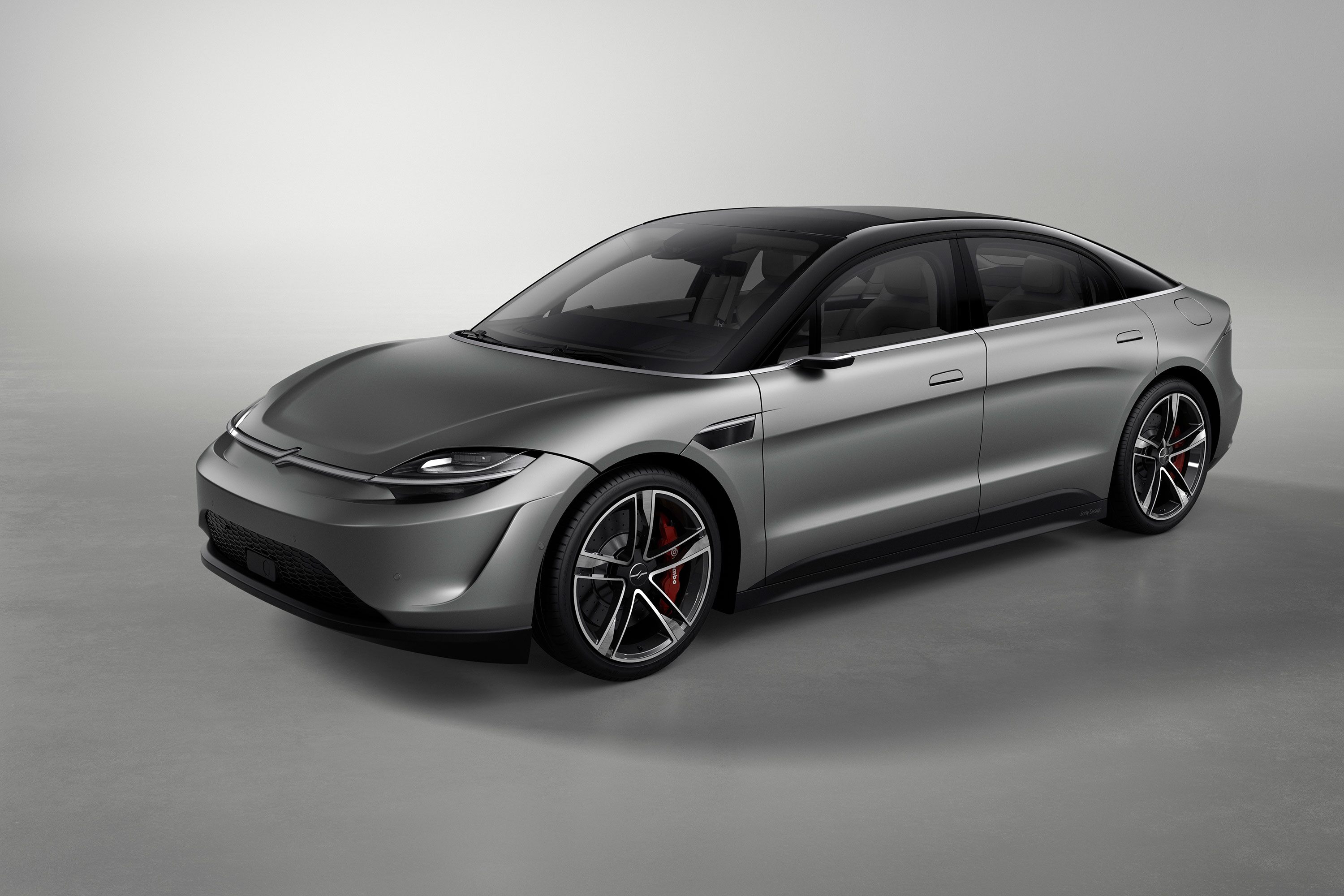 2020 red dot design concept award，VISION-S Prototype，sensor，sony，electric vehicle，