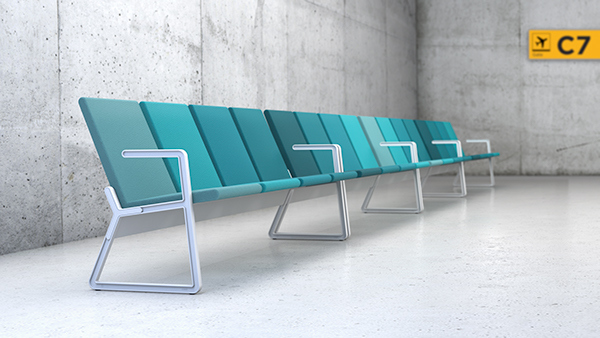Public seat，Modular design，industrial design，product design，Creative design，